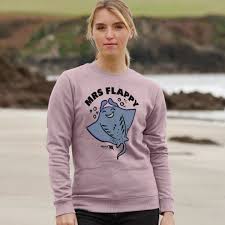 Mrs Flappy Manta Ray Women's Jumper