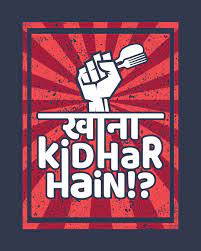 Buy Khana Kidhar Hain Full Sleeve T-Shirt Online at Bewakoof