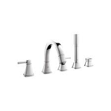 Hansgrohe bathroom faucets combine top design with the highest quality and innovative functions. Grohe 5 Hole Bath Combination