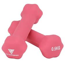 Techfit vinyl dumbbell 0.5 kg. Hit Fitness Neoprene Studio Dumbbells 0 5kg Mcsport Ireland