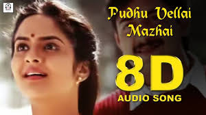 Pudhu Vellai Mazhai 8d Audio Songs Roja Must Use Headphones Tamil Audio Songs Free Download Audio Songs Old Song Download