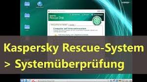 Systemuberprufung Mit Kaspersky Rescue Cd Usb Stick Youtube
