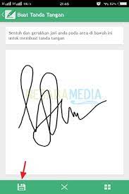 3 Cara Membuat Tanda Tangan Digital Di Android 100 Work
