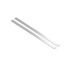 For additional charges strips can be cut to length, mitered, and beveled or ground on the ends. Mirredge 60 In X 1 5 In X 1 8 In Thick Acrylic Mirror Framing Strips 2 Pack 15260 The Home Depot