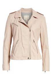 Rebecca Taylor Leather Moto Jacket Nordstrom Pink Leather Jacket Pink Moto Jacket Leather Jacket
