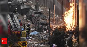 A loud explosion was heard in central madrid on wednesday, several local media including la sexta tv and el pais said. I8ak5c9iffitpm