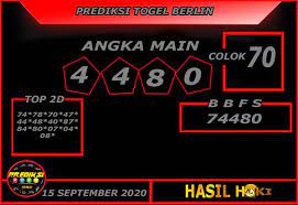 Catat Untuk Besok Prediksi Togel Berlin 15 September 2020 Berlin 11 September Hokkaido