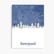 Custom city map, custom map art, custom map print, city map print, city map art, map download, maps of cities, city posters, pdf prints luckydigitalart. Liverpool City Map Canvas Prints Redbubble