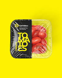 Milk packaging mockup 18 августа 2020, 01:00. Clear Plastic Tray With Grape Tomatoes Mockup In Tray Platter Mockups On Yellow Images Object Mockups