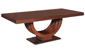 Table can be set up at a 48x48 or add leaves out to 98 inches. Renoir Dining Table United Furniture Outlets
