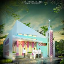 Gambar desain masjid modern 15×15 1 lantai sanggar teknik arsitektur masjid arsitektur islami modernisme. Lingkar Warna Desain Masjid Modern Minimalis Dengan Pewarnaan Susunan Roster Unik