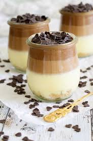 Triple Mousse Au Chocolat Ohne Gelatine Einfacher Nachtisch Nachtisch Im Glas Rezepte Nachtisch Rezepte