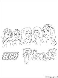 Lego friends coloring pages lego friends coloring pages printable free coloring home. Lego Friends Coloring Pages For Kids Drawing With Crayons