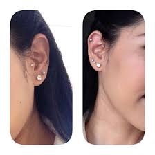 My Both Side Piercings Left Tragus Lobe And Right Forward Helix Lobe And Cartilage Absolutely Love It Ear Cuff Earings Earings Piercings Ear Peircings