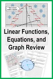This Linear Functions Activity Is A Review Of Writing Equations In Various Forms Graphing Linear Linear Function Graphing Linear Equations Algebra Activities