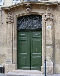 Porte De L Hotel De Gaspard Gregoire 55 Rue Emeric David Aix En Provence Old Doors Doors Tall Cabinet Storage