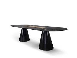 From the latest styles of dining room tables to bar stools, ashley homestore combines the latest trends with technology to give you the very best for your home. Bertoia Oval Dining Table Caffe Latte Home
