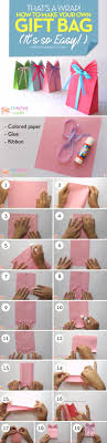 To make a gift bag out of wrapping paper, you can use any size paper, as long as it can cover the gift. That S A Wrap How To Make Your Own Gift Bag It S So Easy Diy Crafts