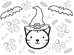 Free printable preschool halloween coloring pages are a fun way for kids of all ages to develop creativity, focus, motor skills and color recognition. Kids Halloween Coloring Pages