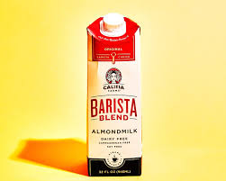 Blue diamond almond breeze original almond milk — best in coffee or tea. The Best Almond Milk Is Califia Barista Blend Bon Appetit
