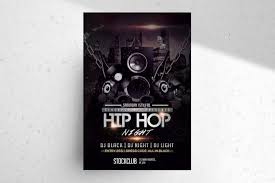 Rap is similar to ele. Hip Hop Music Download Free Psd Flyer Template Pixelsdesign