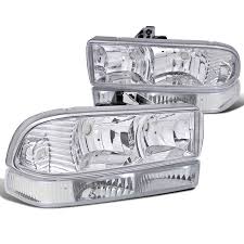 What size battery do i need for a 1996 chevy blazer ? 98 04 Chevy S10 Blazer Crystal Replacement Headlights Chrome Clear