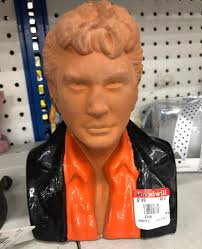 Mr & Mrs Miller... I'm going to refrain from showing what's underneath the  cans 😲🤭 (the hats are ashtrays!) from Seattle Goodwill