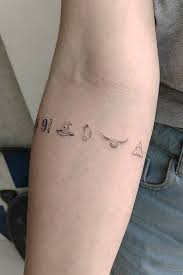 47 Cool And Magical Harry Potter Inspired Tattoos Tiny Harry Potter Tattoos Harry Tattoos Matching Harry Potter Tattoos