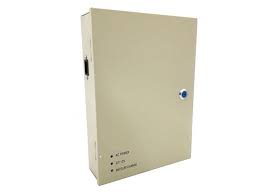 Alimentatore con batteria tampone 12vdc/2,5a per sistemi di controllo accessi. Alimentatore Centralizzato 12v Per Telecamere Videosorveglianza Con Batteria Tampone