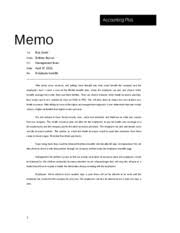 A memo is a message to employees and not just for example, there may be a memo sent out to staff regarding changes to a company car park or pay it right now, and make sure the next payment is on time.be sure to take it into the bank/office to. Hrm Week 7 Assignment Employee Benefits Memo Accounting Plus Memo To Bob Smith Management Team Employee Benefits From Brittney Bryson Cc Date Re After Course Hero