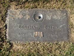 Bertha Frances Hess Baith (1891-1982)