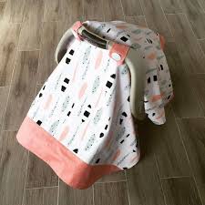 Ask For Coordinating Fabric In Mint Color About This Car Seat Canopy Fits All Standard Infant Car Seats Graco Disp Car Seats Baby Car Seats Carseat Canopy