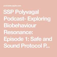 Ssp Polyvagal Podcast Exploring Biobehaviour Resonance Episode 1 Safe And Sound Protocol Podcast On Apple Podcasts In 2020 Podcasts Episode Sound