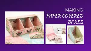 Maybe you would like to learn more about one of these? Making Paper Covered Boxes Cartonnage School
