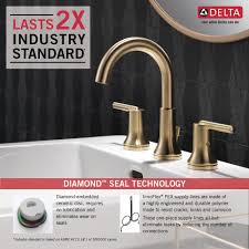This delta kitchen faucet is available as either a standard faucet or with touch2o technology. Venetian Bronze 3559 Rbmpu Dst Delta Faucet Trinsic 2 Handle Widespread Bathroom Faucet With Diamond Seal Technology And Metal Drain Assembly Janitorial Sanitation Supplies Industrial Scientific Ekbotefurniture Com
