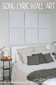 404 Not Found Bedroom Wall Home Decor Sheet Music Decor