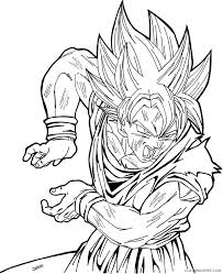 It tells about the adventures of the boy son goku, who has incredible strength and tenacity. Dragon Ball Z Coloring Pages Goku Kamehameha Coloring4free Coloring4free Com