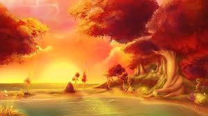 Eversong Woods By Celestinelle Warcraft Art Fantasy Art Landscapes Fantasy Landscape