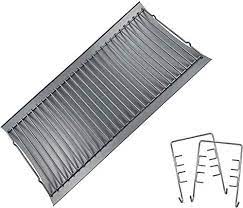 Our guaranteed lowest prices and free shipping, along with expert advice from our team, ensure you'll get exactly what you need. Amazon Com Replace Parts Aluminized Steel Ash Pan With 2 Pc Fire Grate Hanger Replacement For Chargriller Charcoal 1224 1324 2121 2222 2727 2828 2929 Charbroil 17302056 Grill 27 X 13 1 4 Patio Lawn Garden