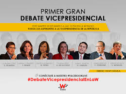 Con un simple click puedes escuchar todas las mejores emisoras de radio de colombia. Primer Gran Debate Vicepresidencial Este W Radio Colombia Facebook