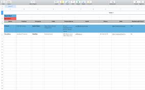 Client List Spreadsheet Template For Apple Numbers Spreadsheet Template Free Spreadsheets Templates