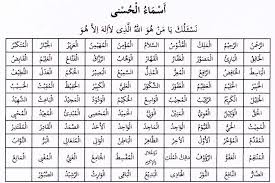 Setiap muslim dianjurkan untuk mengingat allah swt dengan melafalkan asmaul husna. 99 Asmaul Husna Arab Latin Arti Keutamaan Dan Khasiat