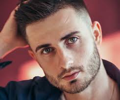 Image result for square face short haircuts men