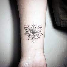45 Meaningful But Cute Minimalist Tribal Tattoo Designs Lotus Tattoo Design Tattoos Triangle Tattoos