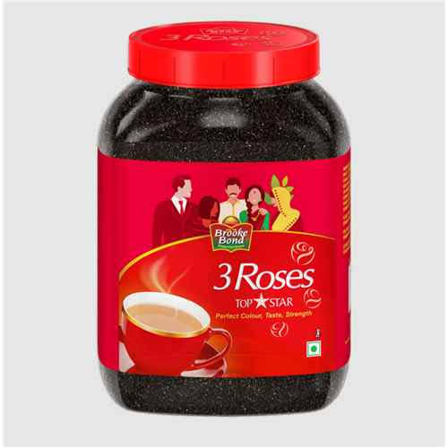 3Roses Top Star Dust Tea Powder, 250G Jar