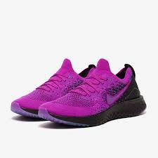 The nike epic react flyknit was one of the most popular running shoes of 2018, lauded both for its performance and style. Nike Epic React Flyknit 2 Ivid Purple Vivid Purple Black Mens Shoes