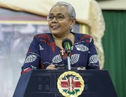 Margaret kenyatta and her son speak mother tongue: Free Parental Advise From First Lady Margaret Kenyatta Daily Active