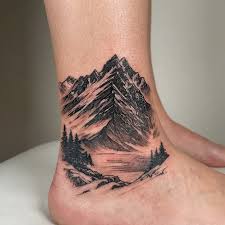 47+ Mountain Ankle Tattoo Ideas in 2026 - BlackInk AI
