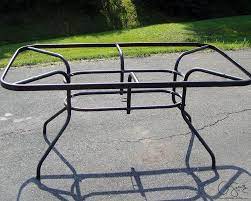 Upcycle An Old Patio Table Frame By Building A Tiled Table Top For It By Q Schmitz Featured On Remodelahol Patio Table Top Tile Patio Table Mosaic Patio Table