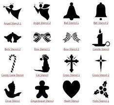 Printable Christmas Stencils Allfreechristmascrafts Com